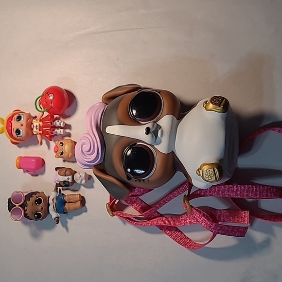 Girls Bundle of Dolls and Backpack - Picture 1 of 11